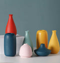 Solid Color Ceramic Vases